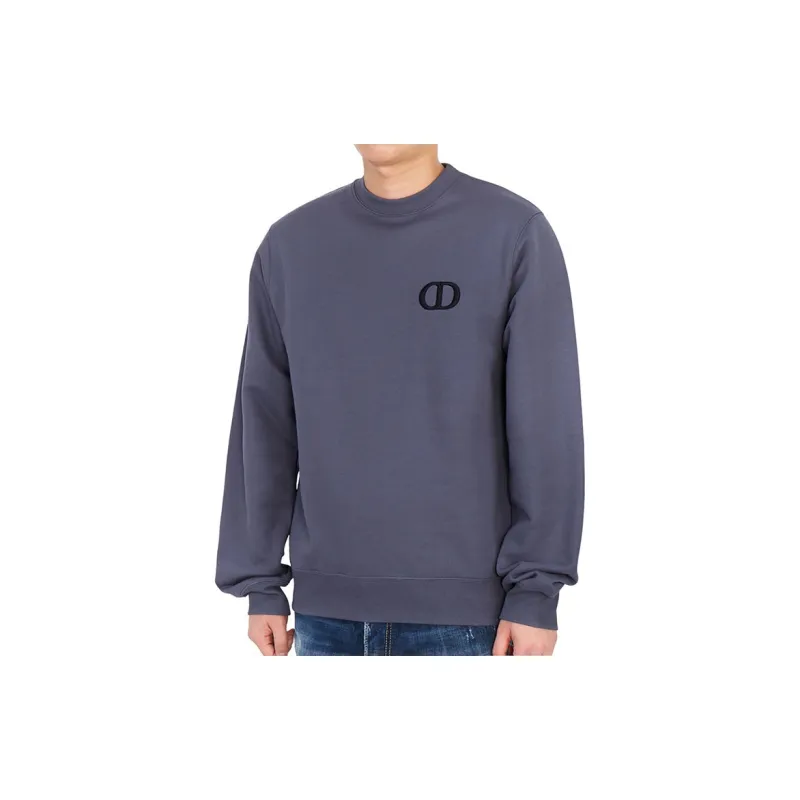 DIOR Sweatshirt Men's Purple Blue-5