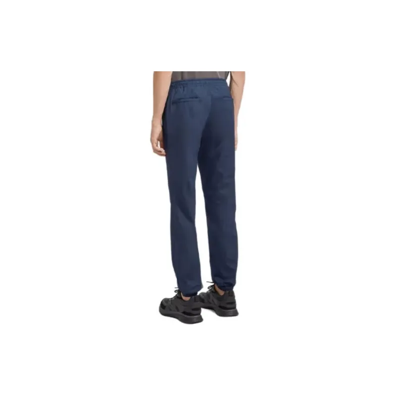 Zzegna Knitted Sweatpants Men Blue-2