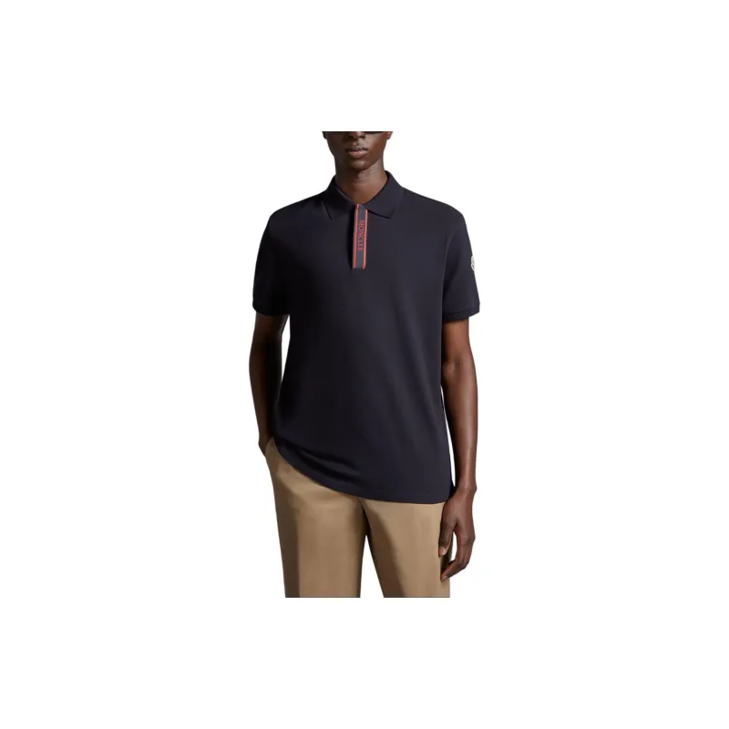 Moncler Polo Shirt Men's Dark Blue-3