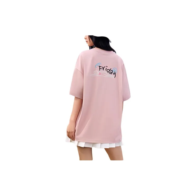 361° T Shirt Unisex Pink Clay Red-3
