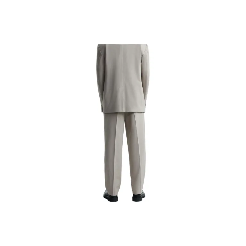 ZARA Suit Trousers Men Gray-3