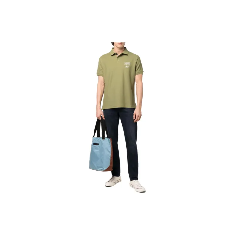 BARBOUR Polo Shirts Men Green-1