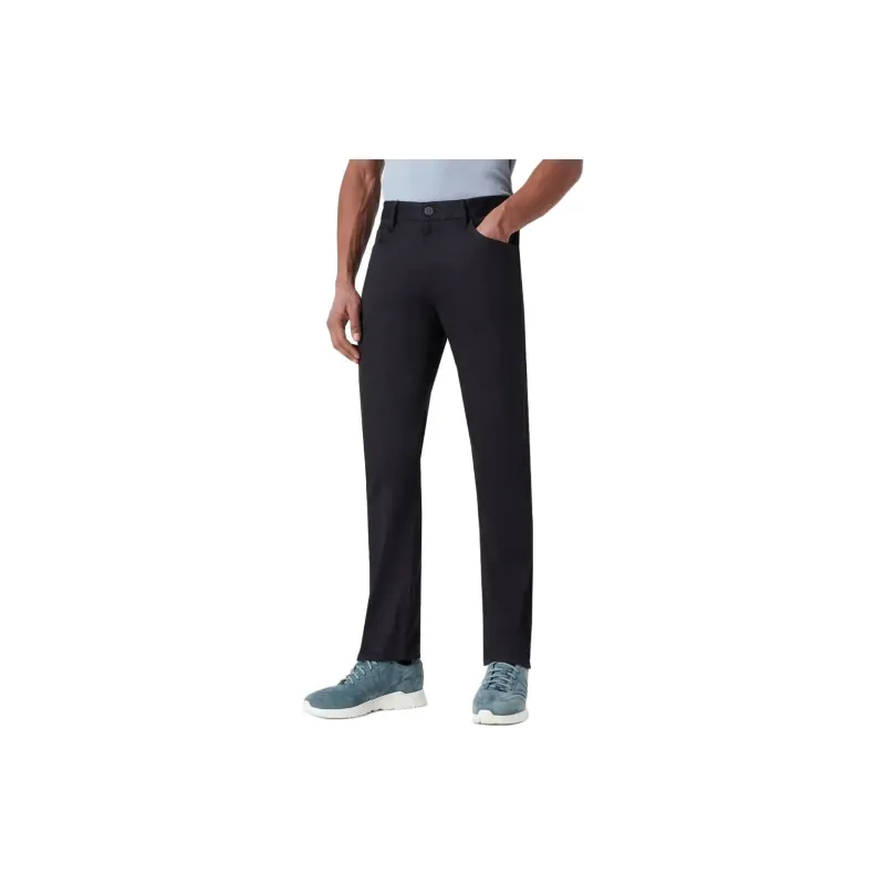 GIORGIO ARMANI Regular fit Five pocket Trousers In Stretch Cotton-3