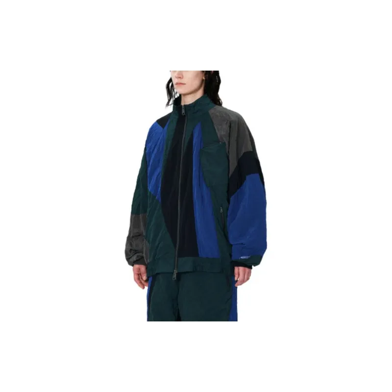 ADER ERROR Abstract pattern Print Bomber Jacket-4