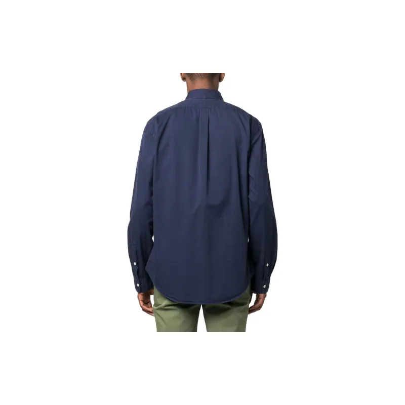 Polo Ralph Lauren Logo Embroidered Curved Hem Shirt-2