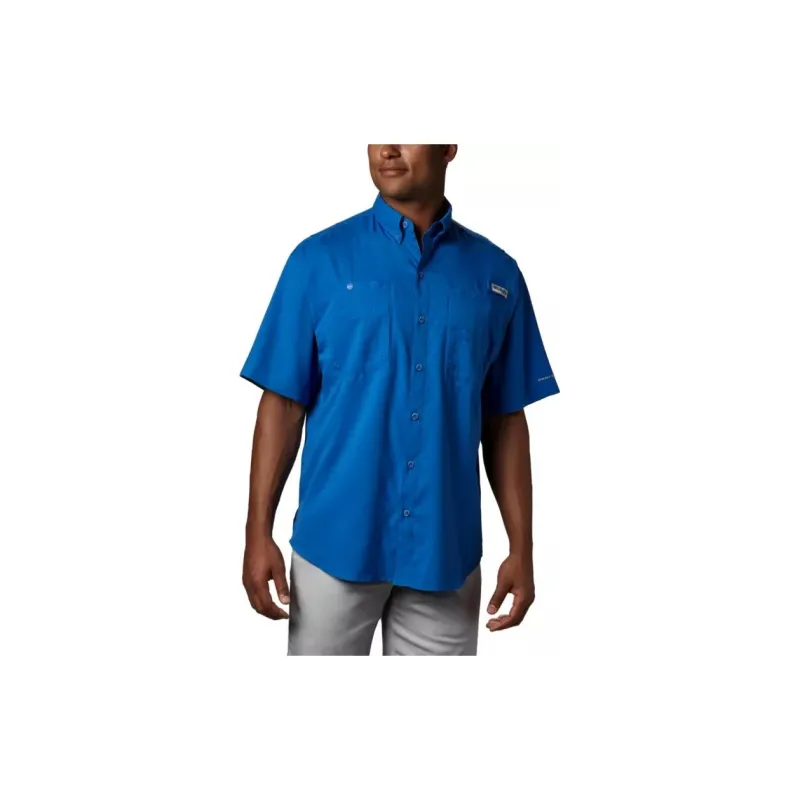 Columbia PFG Tamiami Shirts Men Blue-1