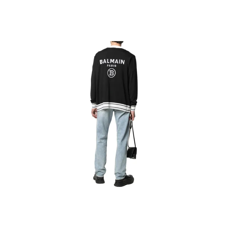 BALMAIN Sweaters Men Black-1