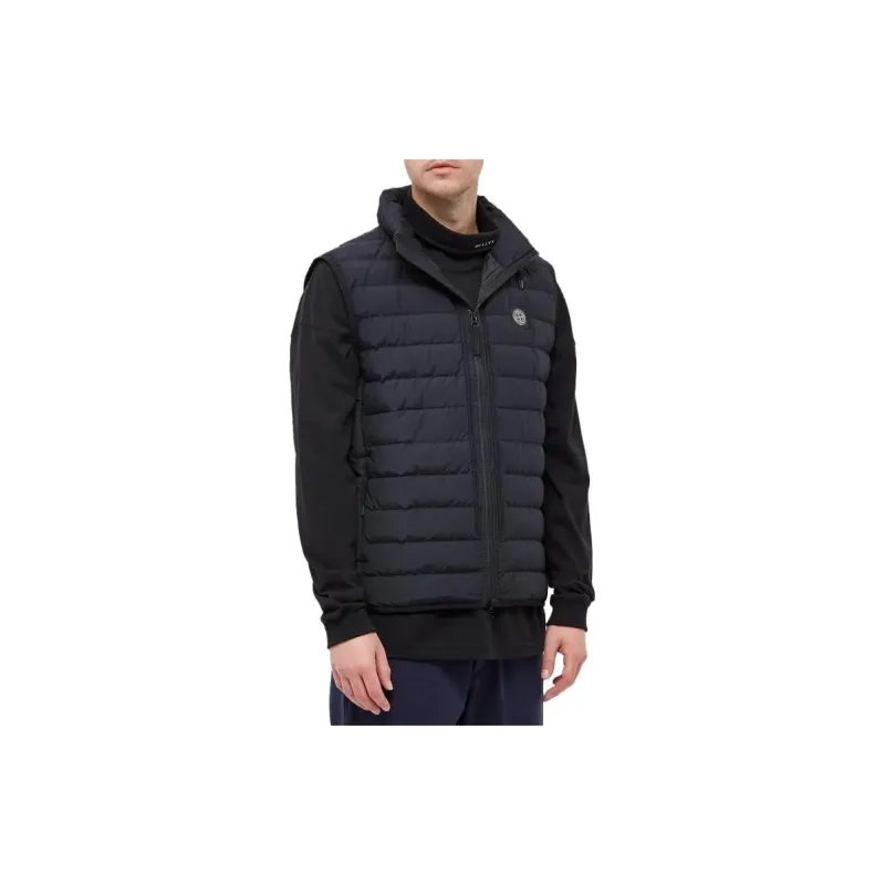STONE ISLAND Vests Men Marine Blue-3