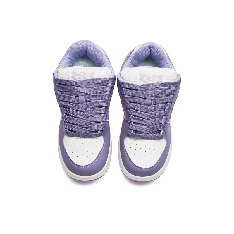 MEXICAN Low Top Skateboard Shoes Women's-3