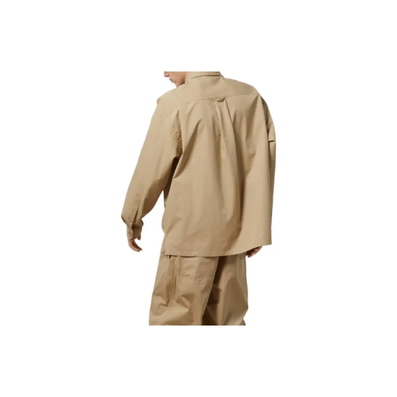 GUCCI Logo Embroidered Long Sleeve Shirt-3
