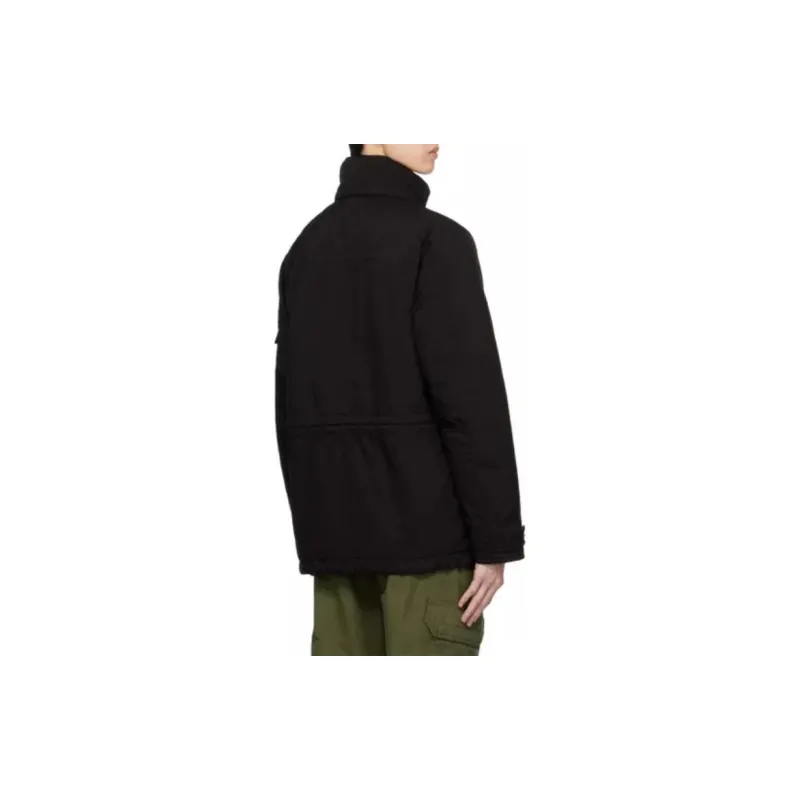 STONE ISLAND FW23 Parka Coat Unisex Black-6