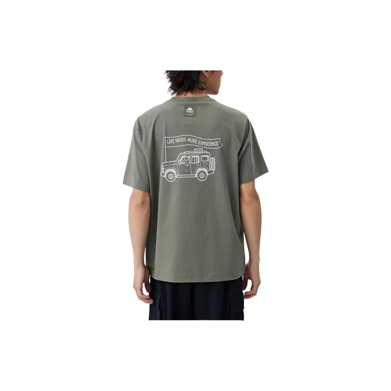 Kappa T Shirts Men Green-3