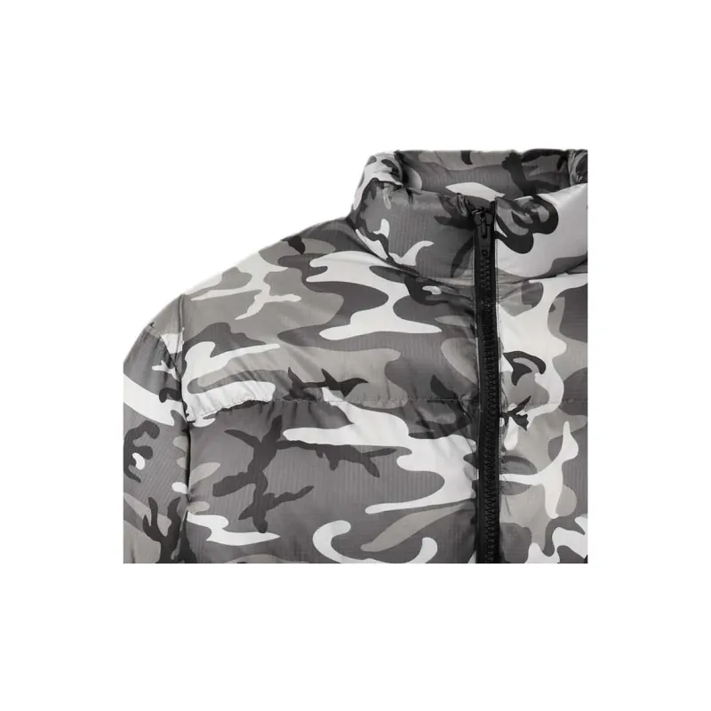 CELINE Camo Short Down Jacket-5