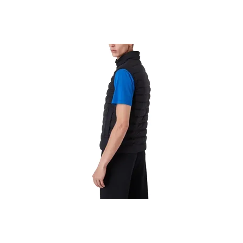 EMPORIO ARMANI Logo Patch Padded Gilet-3