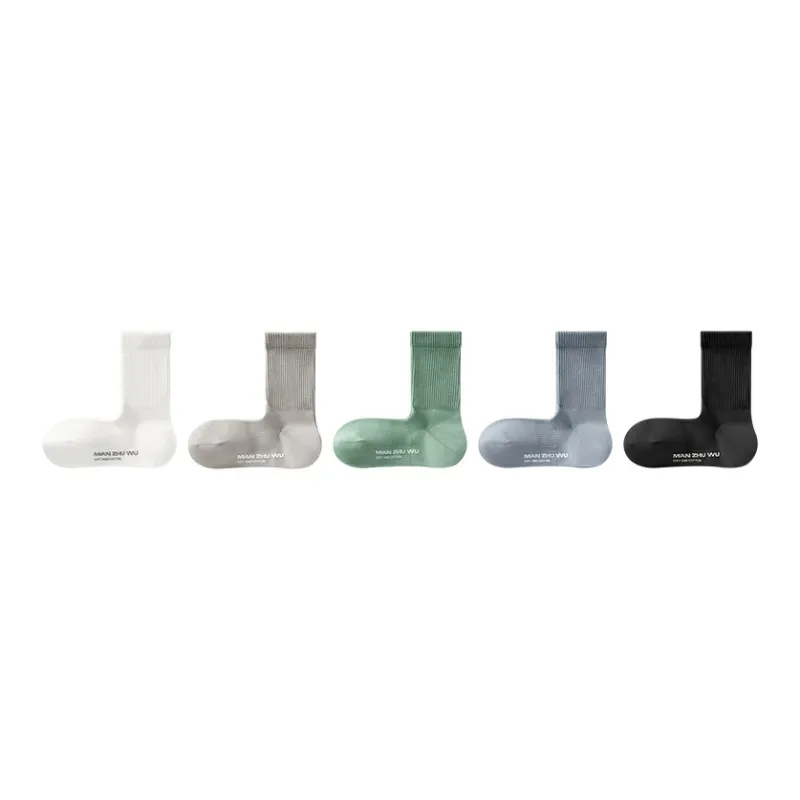 B&C.Room 2023 Fall Crew Socks Men's 5 Pack-15