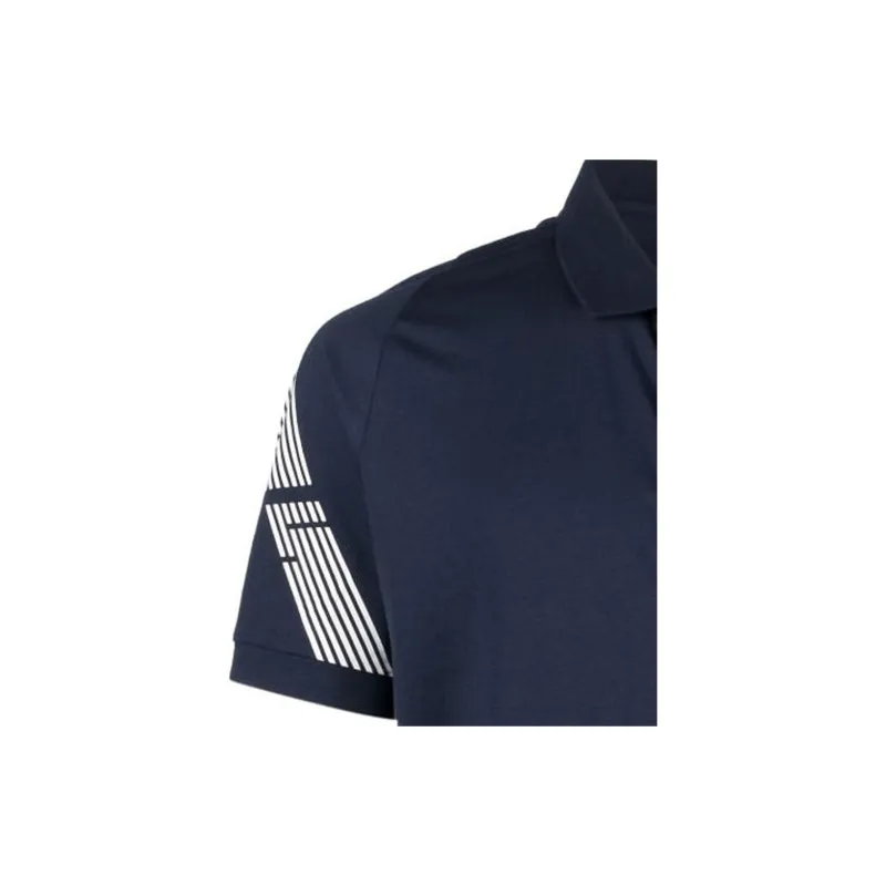 EMPORIO ARMANI Polo Shirts Men Blue-5
