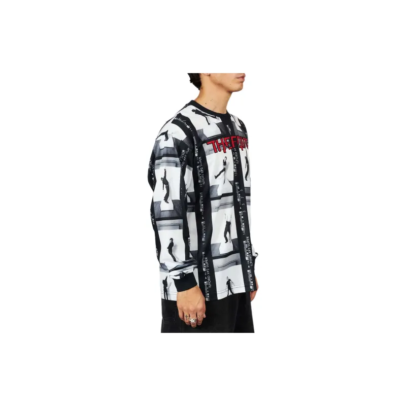 PLEASURES x The Faint SS24 Soccer Jersey Men's White-4