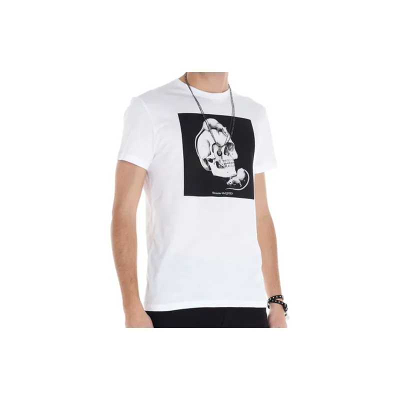 Alexander McQueen T Shirt Men's White-1