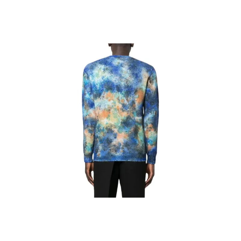 ROBERTO COLLINA Tie dye Effect Jumper-3