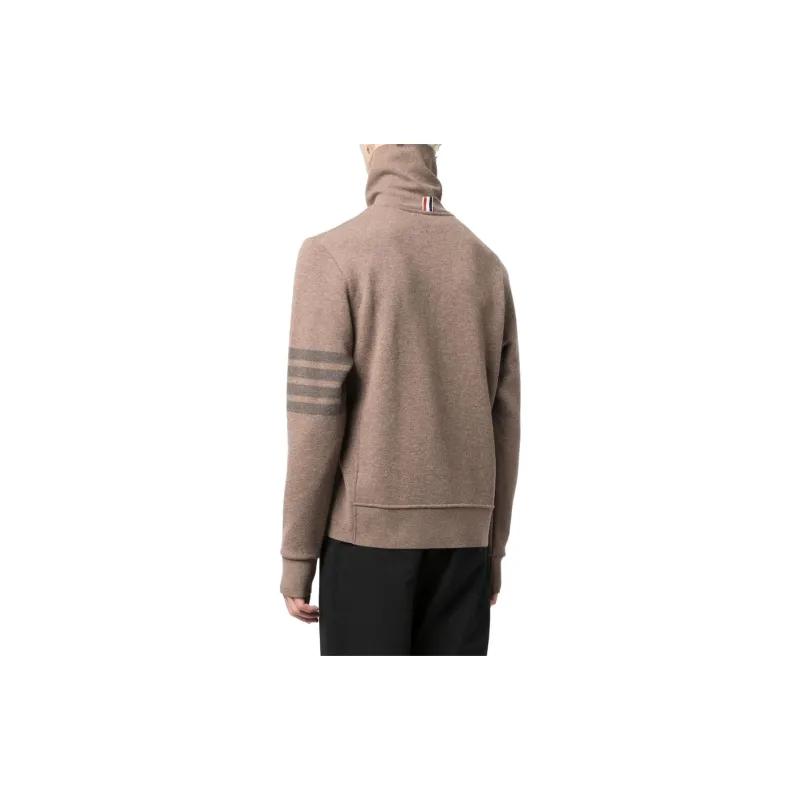 Thom E 4 Bar Logo Patch Jumper-2