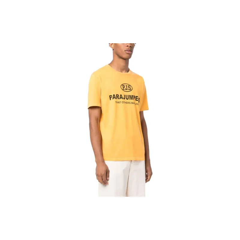 PARAJUMPERS T-Shirts Men Yellow-2