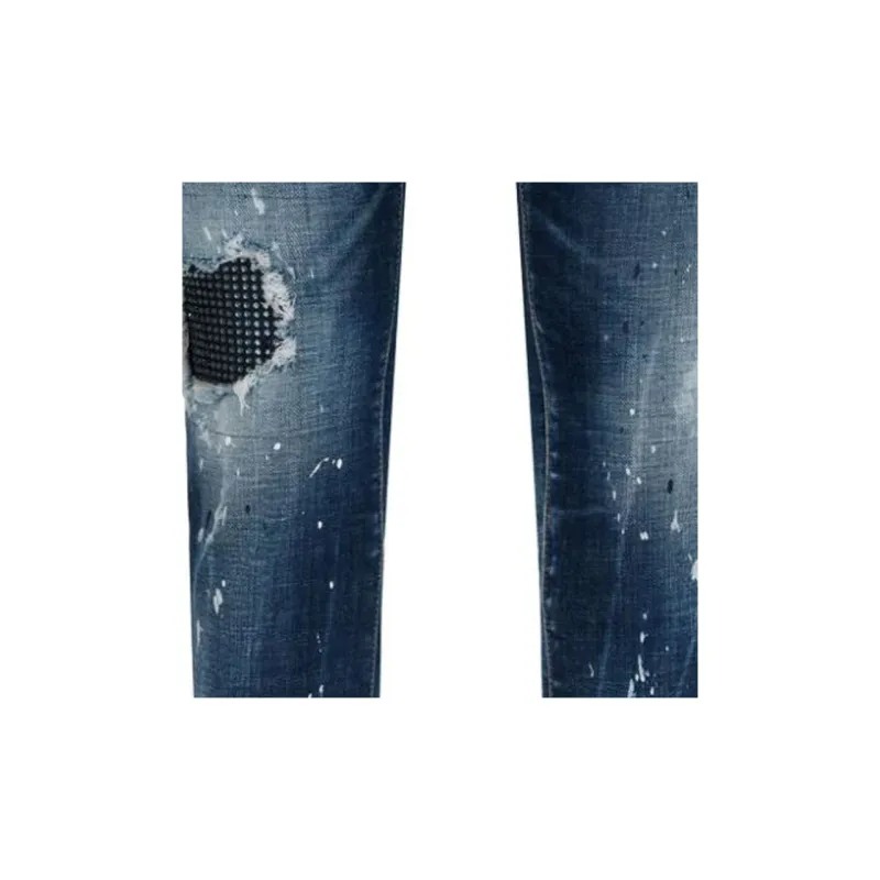 DSQUARED 2 Distressed Skinny cut Jeans-4