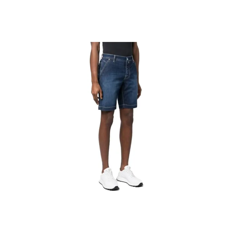 JACOB COHEN Mid-rise Denim Shorts-2
