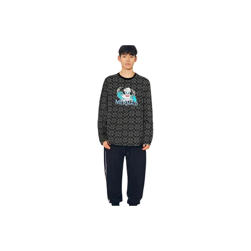 Disney X COACH T Shirts Men Black-1