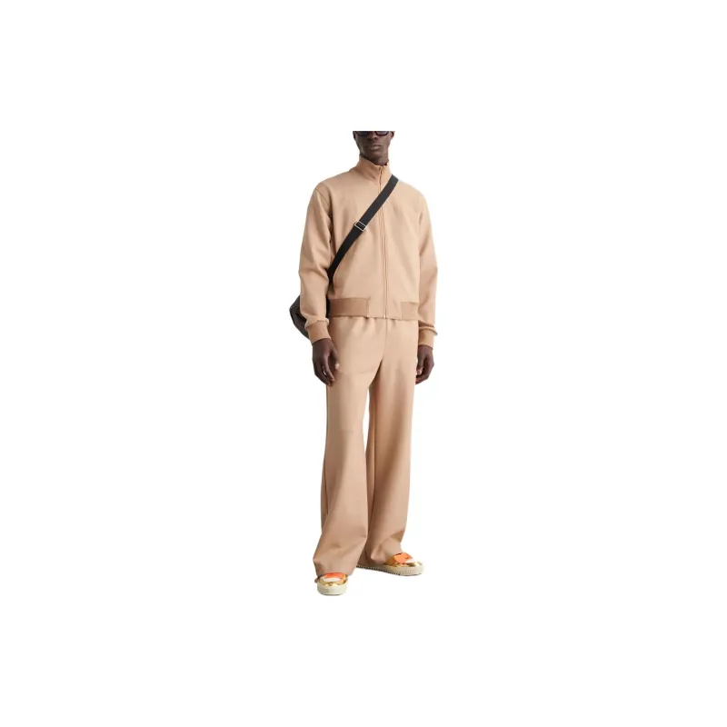 OFF WHITE Quote Wool Slim Tracktop-2
