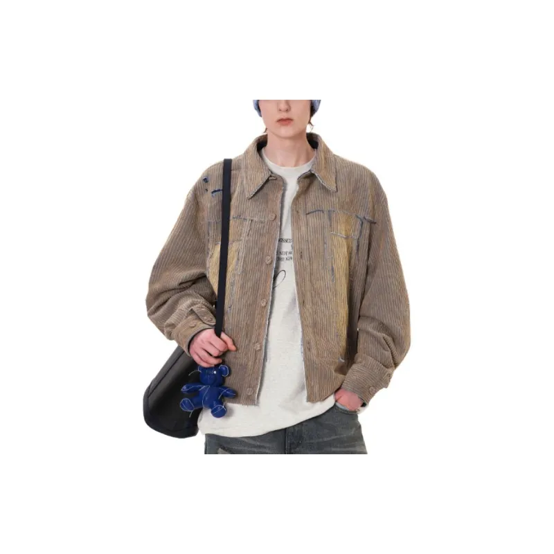 ADER ERROR Carid Aging Trucker Jacket-6