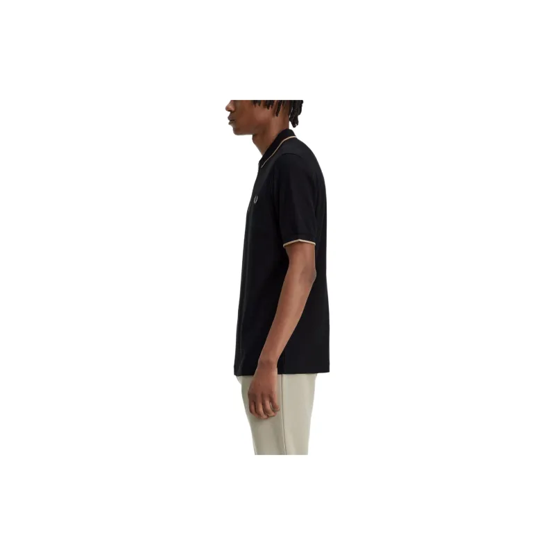 FRED PERRY Polo Shirt Men's Black-3