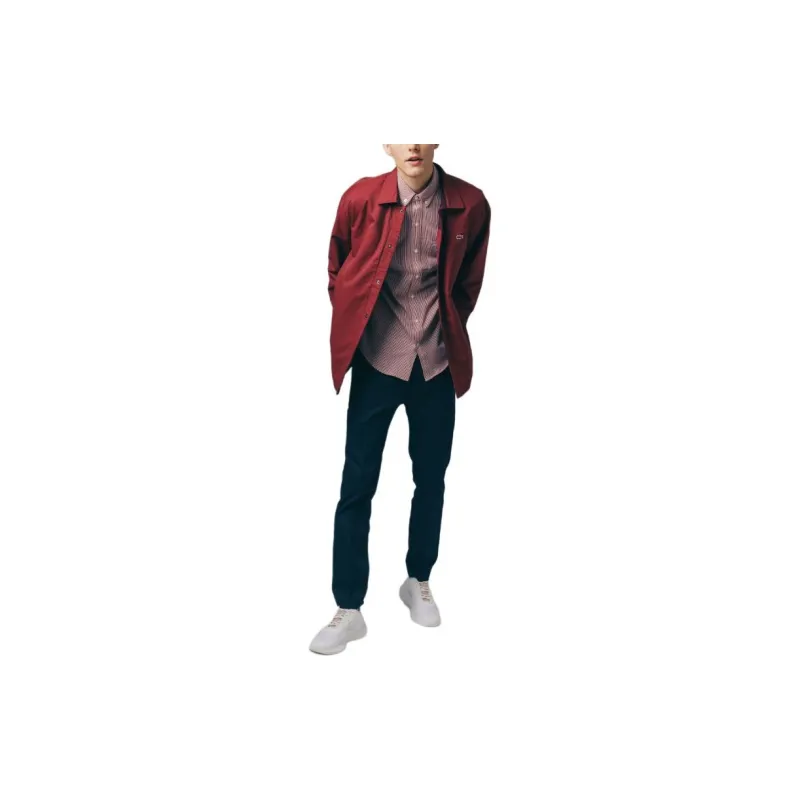 LACOSTE Jackets Coats Men's Red-6