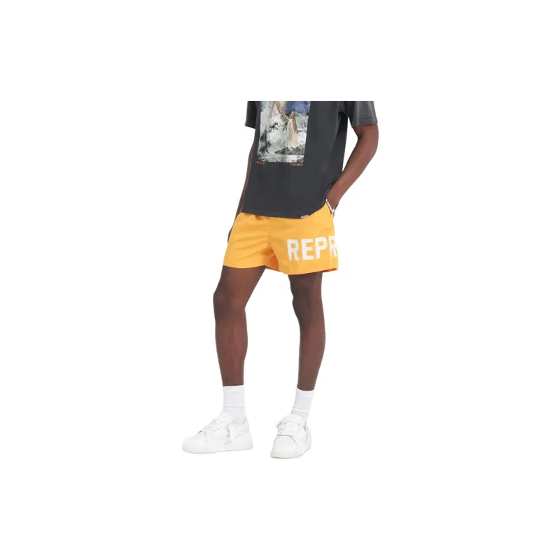 REPRESENT Logo print Swim Shorts-3