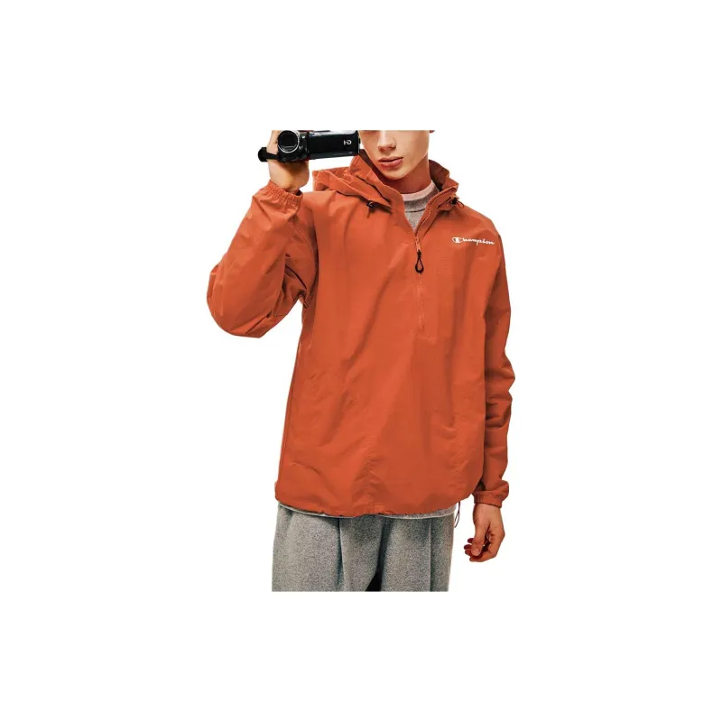 Champion Jackets Men Orange Red-3