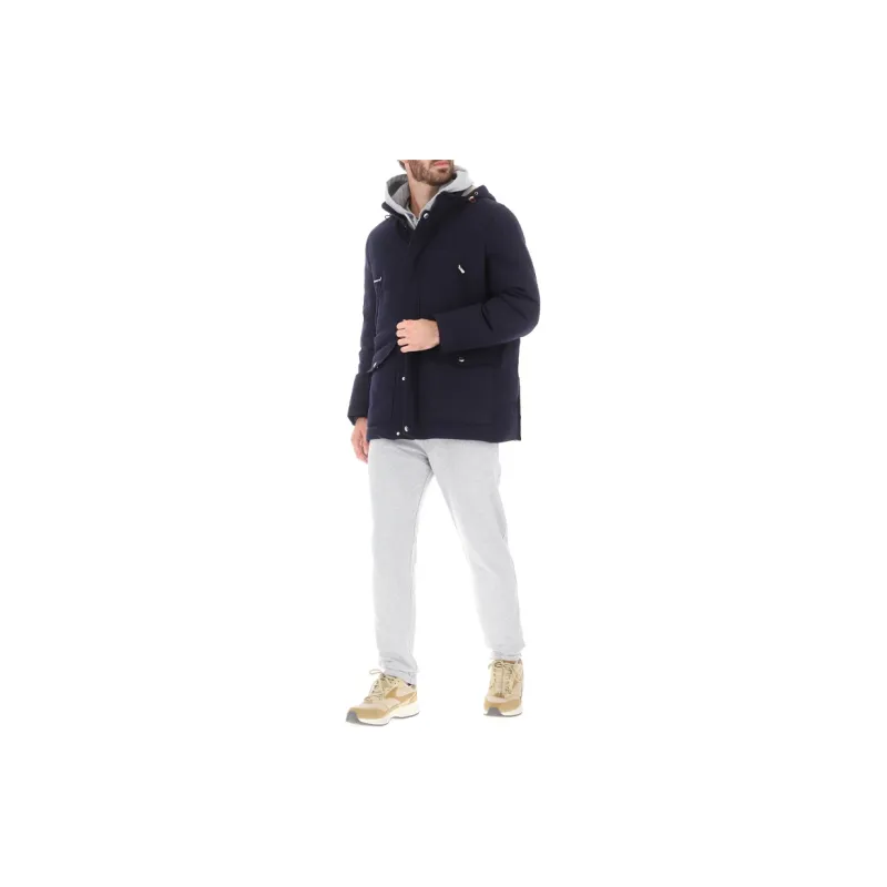 Brunello Cucinelli FW21 Coat Men's Blue-4