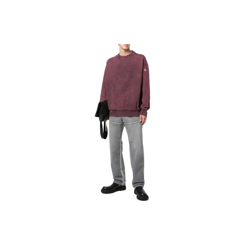 DIESEL Sweaters Men Deep Red-2
