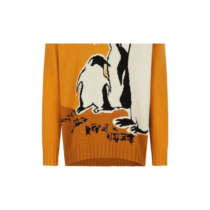 EMPORIO ARMANI Sustainable Collection Sweater Men's Yellow-5