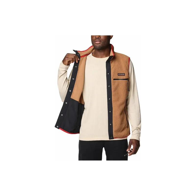 Columbia Helvetia 2 Mens Brown Vest Vest Men's Camel Brown-2