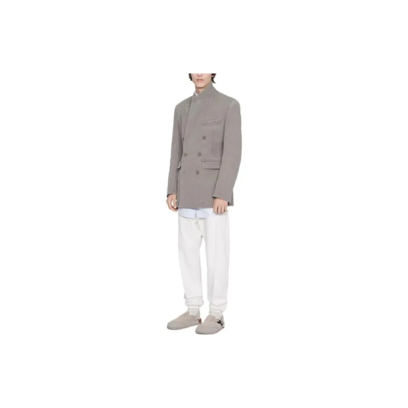 DIOR FW22 Knitted Sweatpants Men's White-6