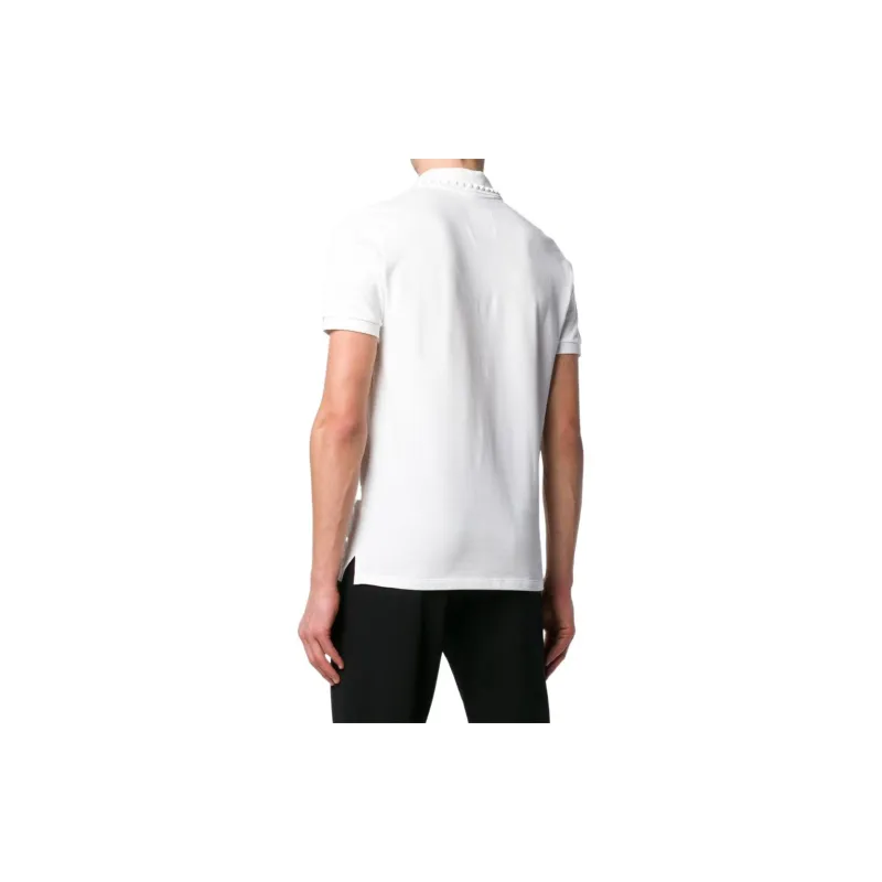 Valentino Garavani Rockstud Embellished Polo Shirt-2