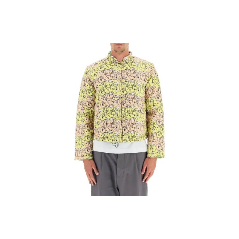 CDG Jackets Men Yellow-1