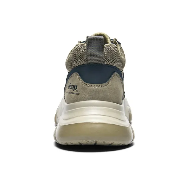 Jeep Wear-Resistant Coverage Low-Top Hiking Shoes Men's-4
