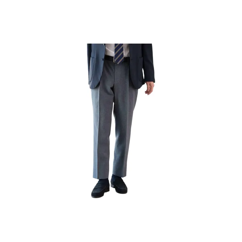 Beams SS24 B MING By Casual Pants Men's Gray-3