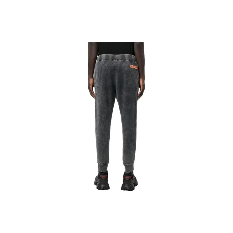 DSQUARED 2 Logo Printed Tapered Track Pants-2