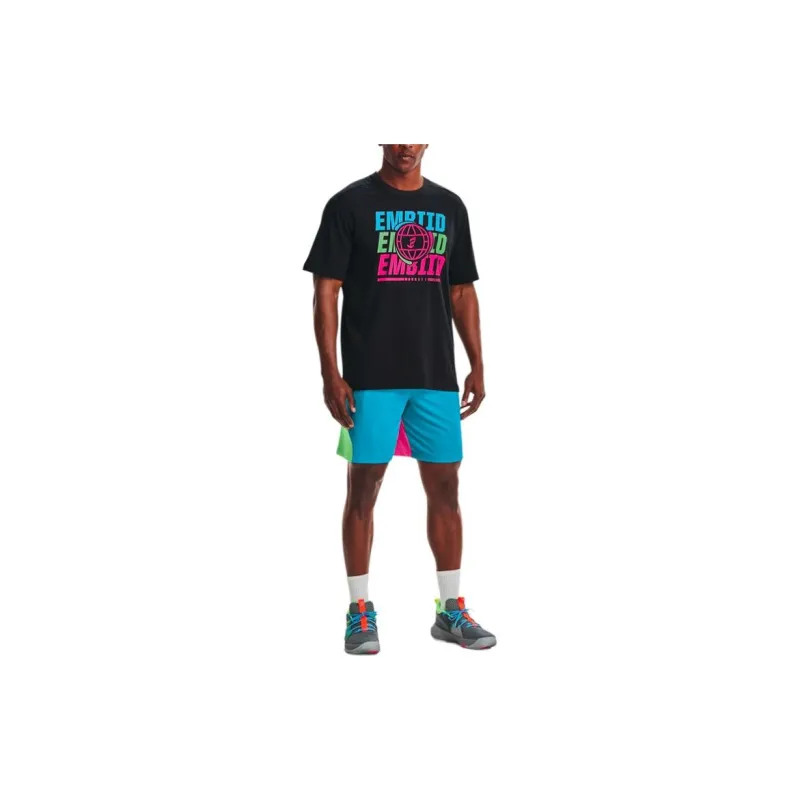 Under Armour Shorts Men's Emerald Wave Blue-2