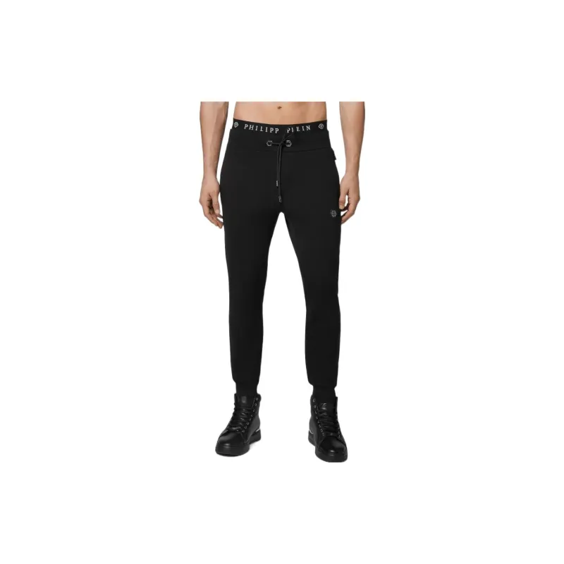 PHILIPP PLEIN Casual Pants Men Black-2