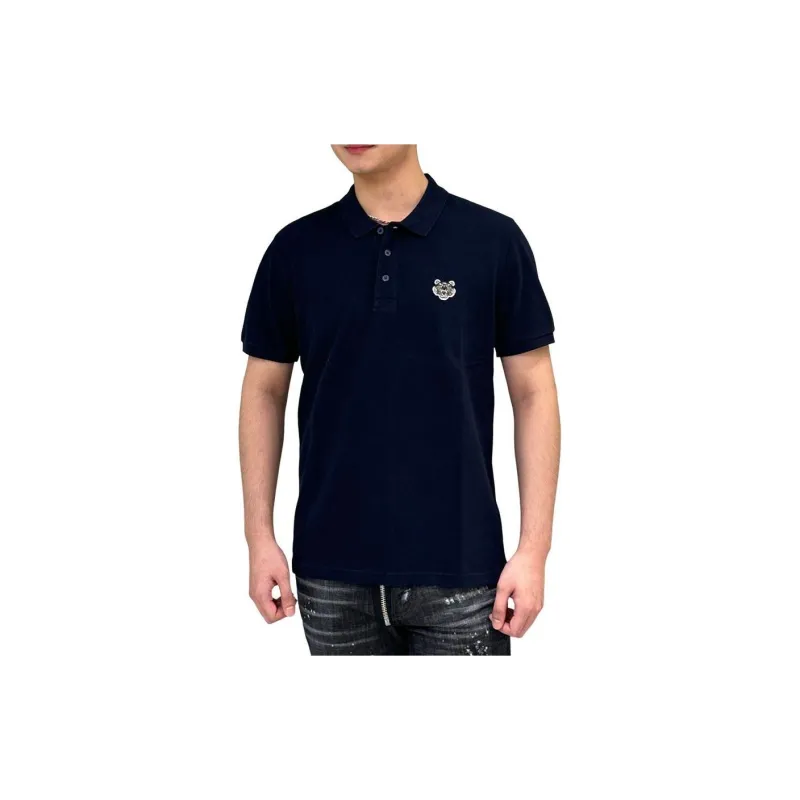 KENZO Polo Shirt Men's Marine Blue-2