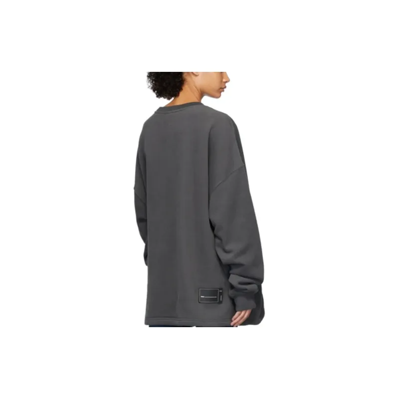 WE11DONE Logo-print Rib-trimmed Sweatshirt-4