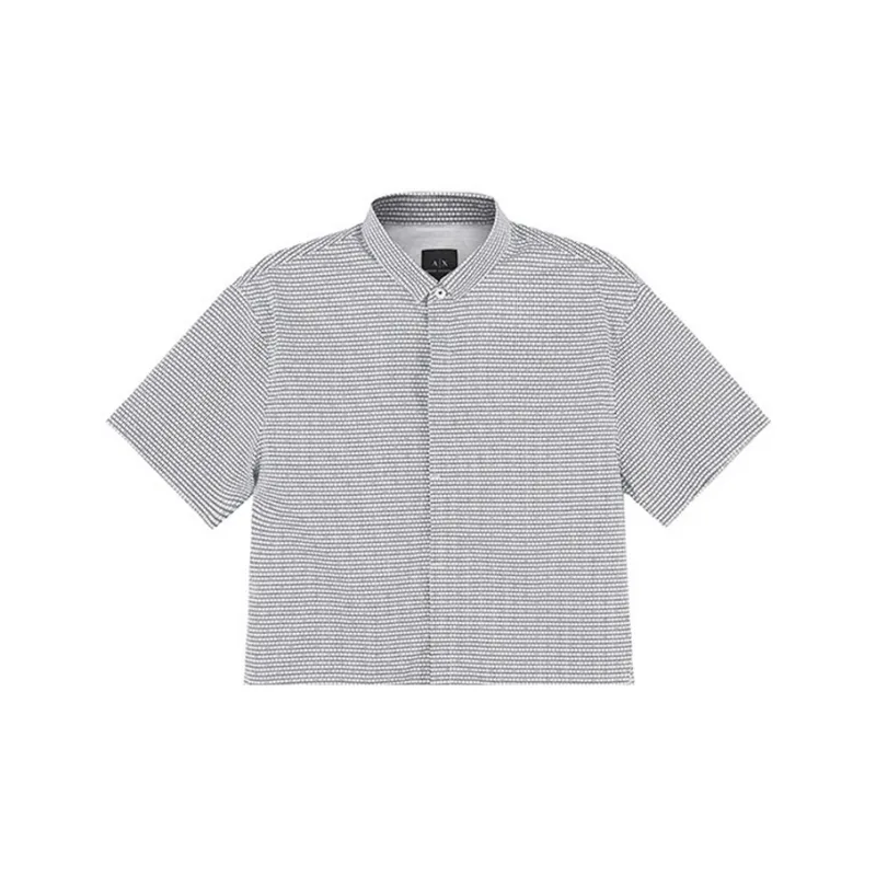 ARMANI EXCHANGE SS23 Shirt Men's Gray-4