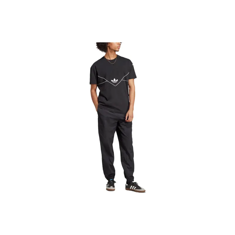 Adidas Originals Blue Version Collection Knitted Sweatpants Men Black-1